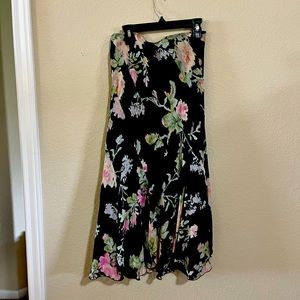 Vintage Betsey Johnson New York Floral Skirt